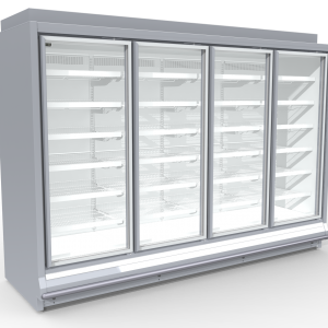 Full Height Glass Door Remote Freezers