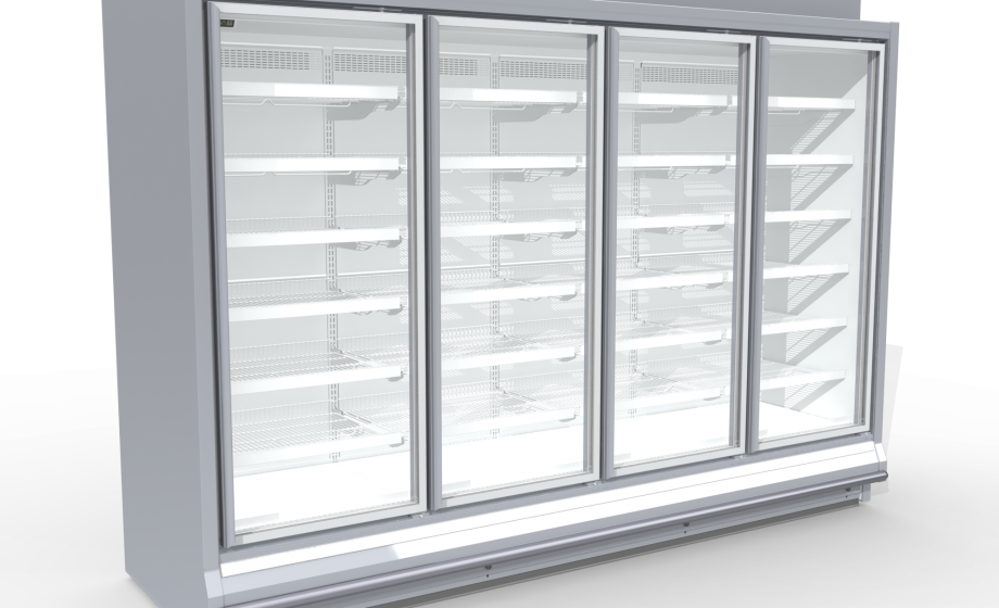 Full Height Glass Door Remote Freezers