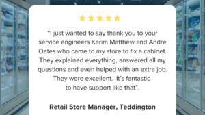 Client Appreciation for our Service Engineers